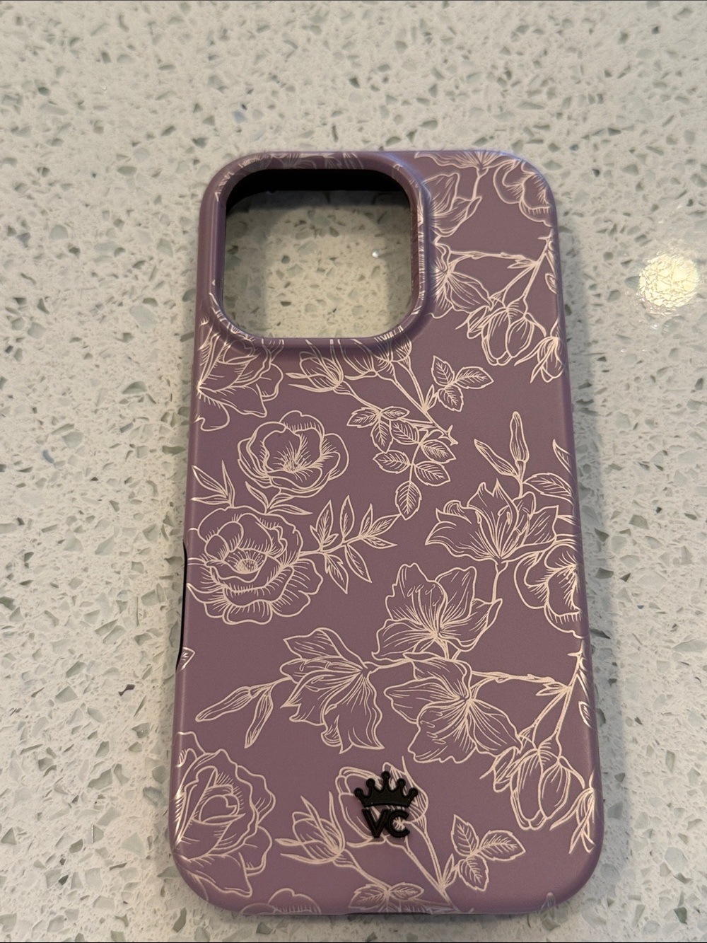 Velvet Caviar iPhone 16pro case Dusty Rose